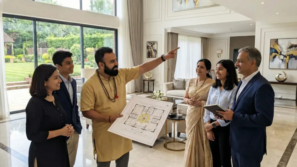 at Sri Hari Vedic Life by Jai Om Dave - Vedic Astrologer - Numerologist And Vastu Expert providing vastu suggestions to his clients